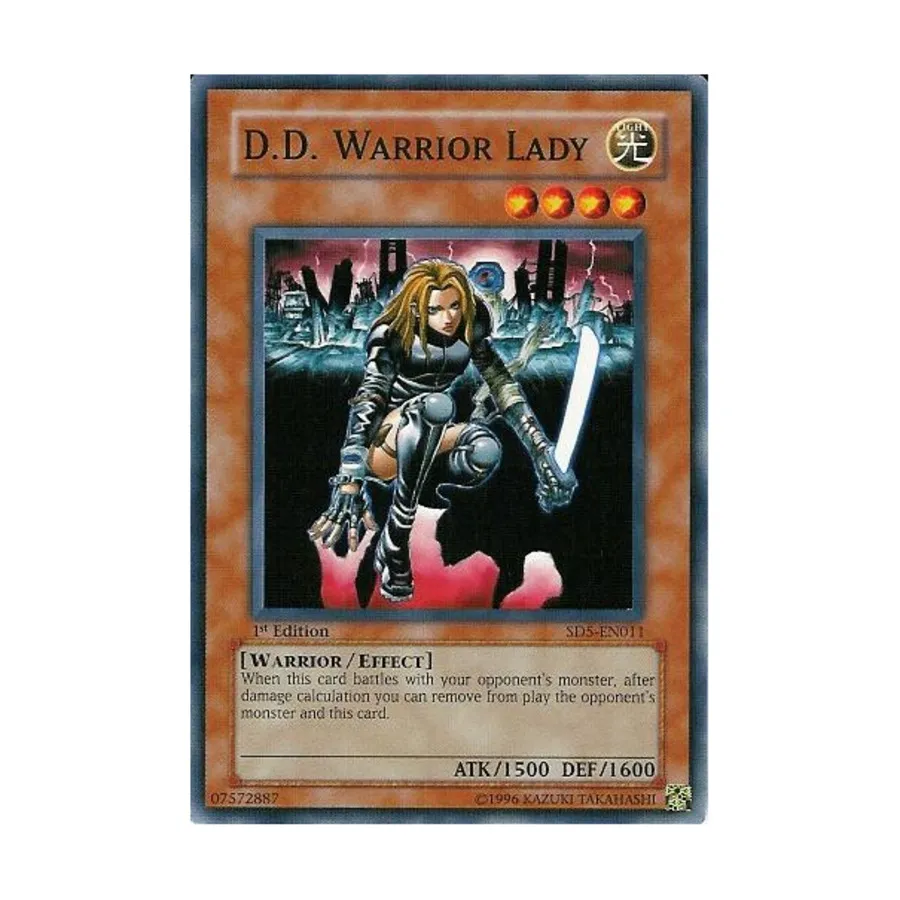 CCG Д.Д. Леди-Воительница (Обычная), Yu-Gi-Oh - Structure Deck - Warrior's Triumph - Singles
CCG Д.Д. Леди-Воительница (Обычная), Yu-Gi-Oh - Structure Deck - Warrior's Triumph - Singles