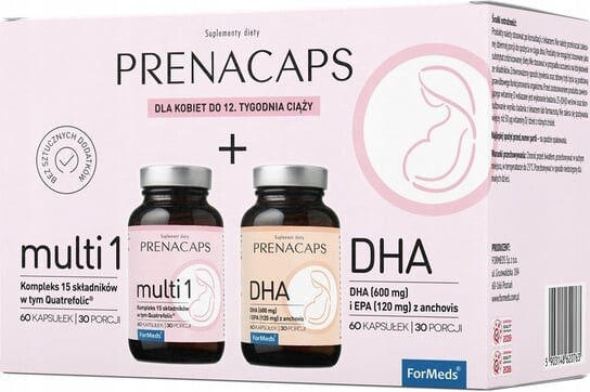 Пренакапс Мульти 1 + Dha Formeds
Пренакапс Мульти 1 + Dha Formeds