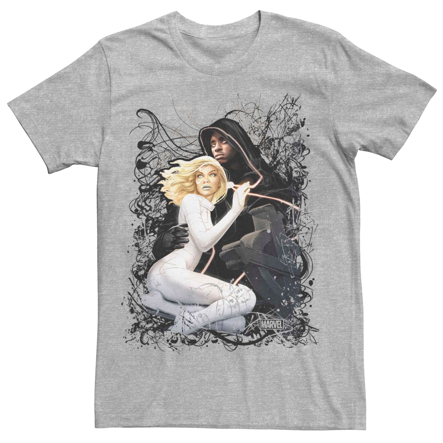 Мужская футболка Marvel's Cloak And Dagger Splatter Portrait Licensed Character
Мужская футболка Marvel's Cloak And Dagger Splatter Portrait Licensed Character