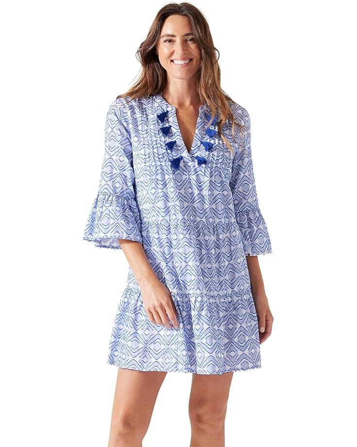 Платье Tommy Bahama Diamond Clip Tiered, цвет Dark Sanibel Blue
Платье Tommy Bahama Diamond Clip Tiered, цвет Dark Sanibel Blue