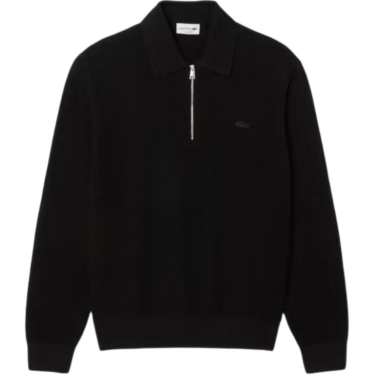 Half zip Polo Shirt LACOSTE, черный
Half zip Polo Shirt LACOSTE, черный