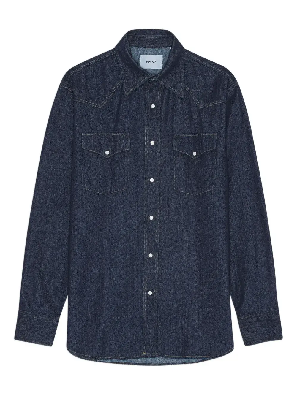 Джинсовая рубашка в стиле вестерн NN07, синий
Джинсовая рубашка в стиле вестерн NN07, синий