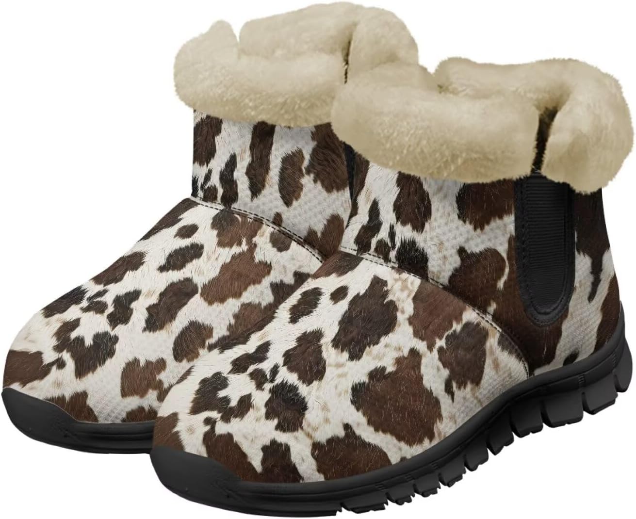 Мужские зимние ботинки Spowatriy, водонепроницаемые, на щиколотку, теплые зимние ботинки для женщин, модные ботильоны, Brown Cow Pattern
Мужские зимние ботинки Spowatriy, водонепроницаемые, на щиколотку, теплые зимние ботинки для женщин, модные ботильоны, Brown Cow Pattern