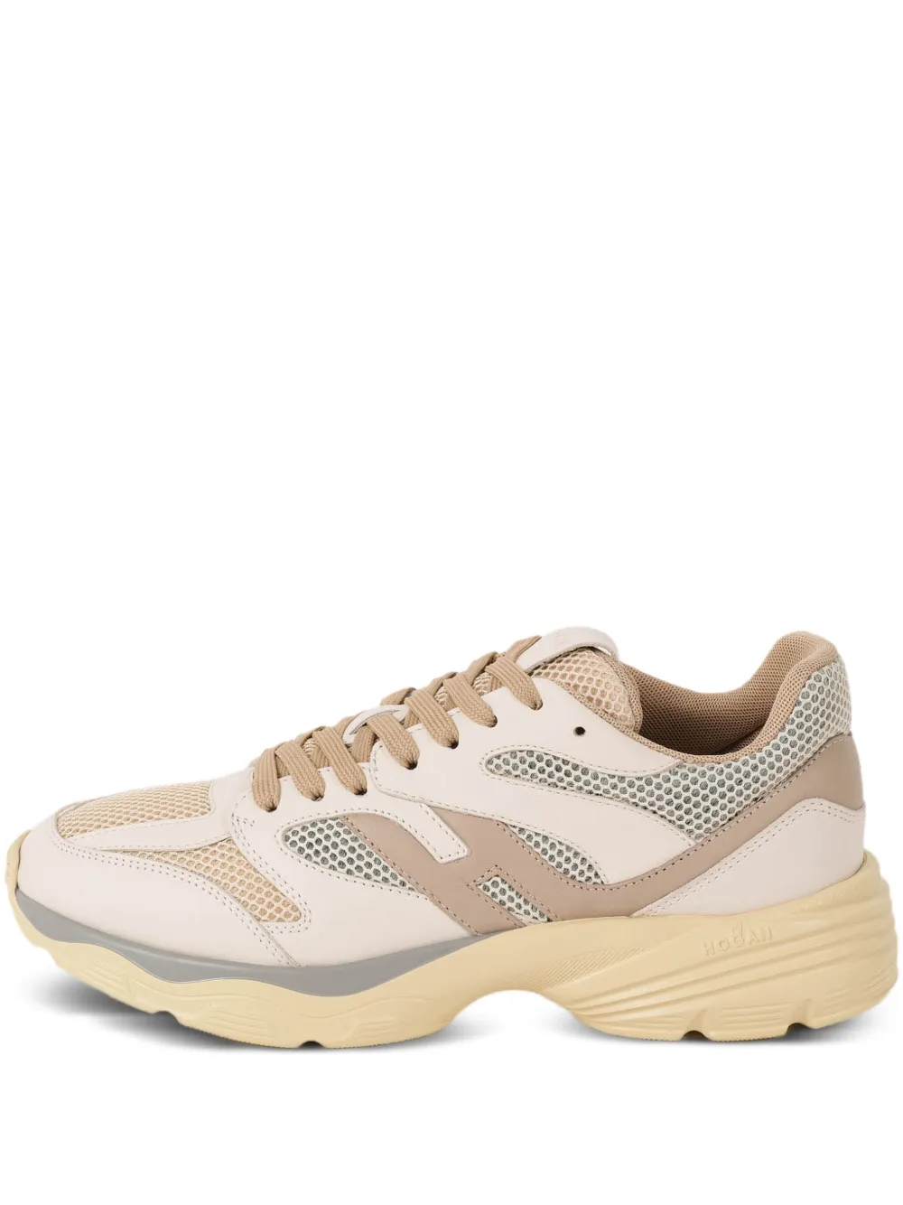 Сетчатые кроссовки с логотипом Hogan, бежевый
Сетчатые кроссовки с логотипом Hogan, бежевый
