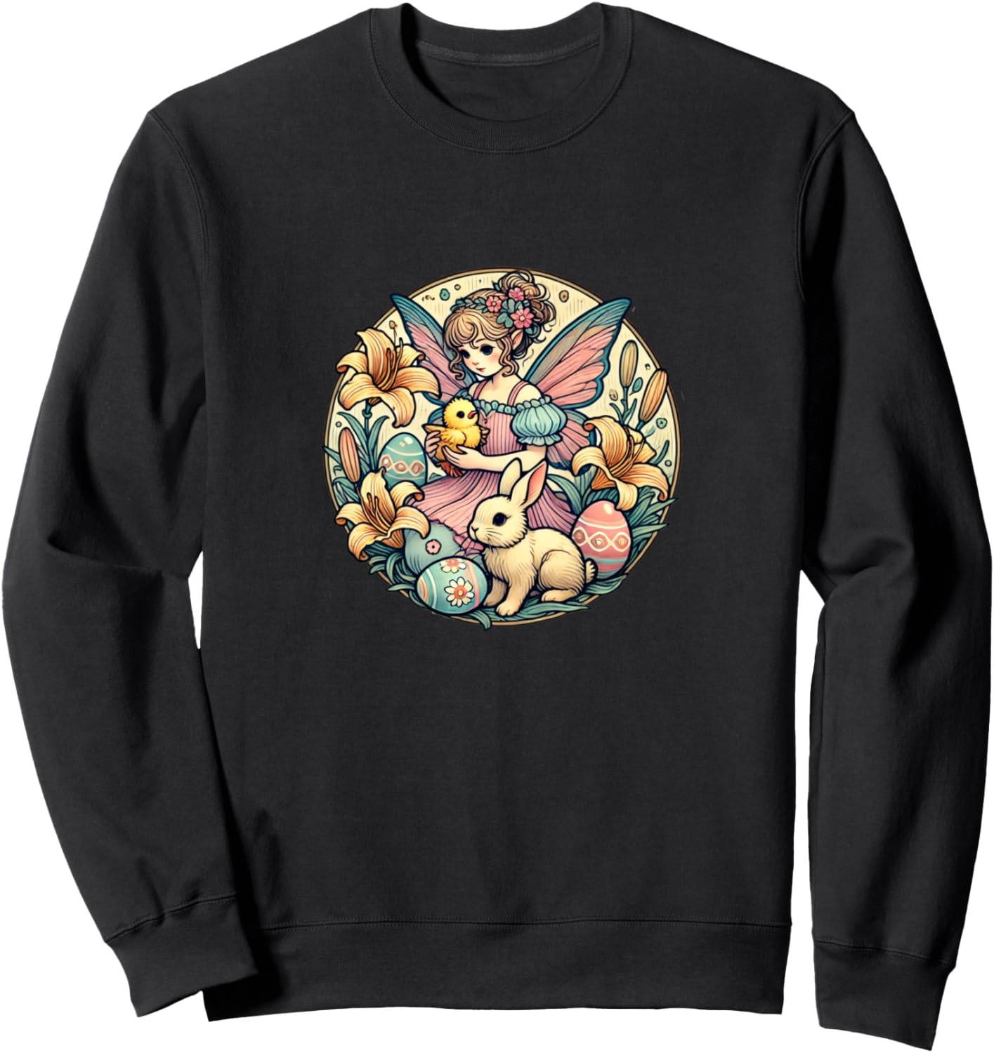 Иллюстрация пасхальной феи Остары, толстовка с рисунком феи Остара Vintage Nature Love Snugg, черный
Иллюстрация пасхальной феи Остары, толстовка с рисунком феи Остара Vintage Nature Love Snugg, черный