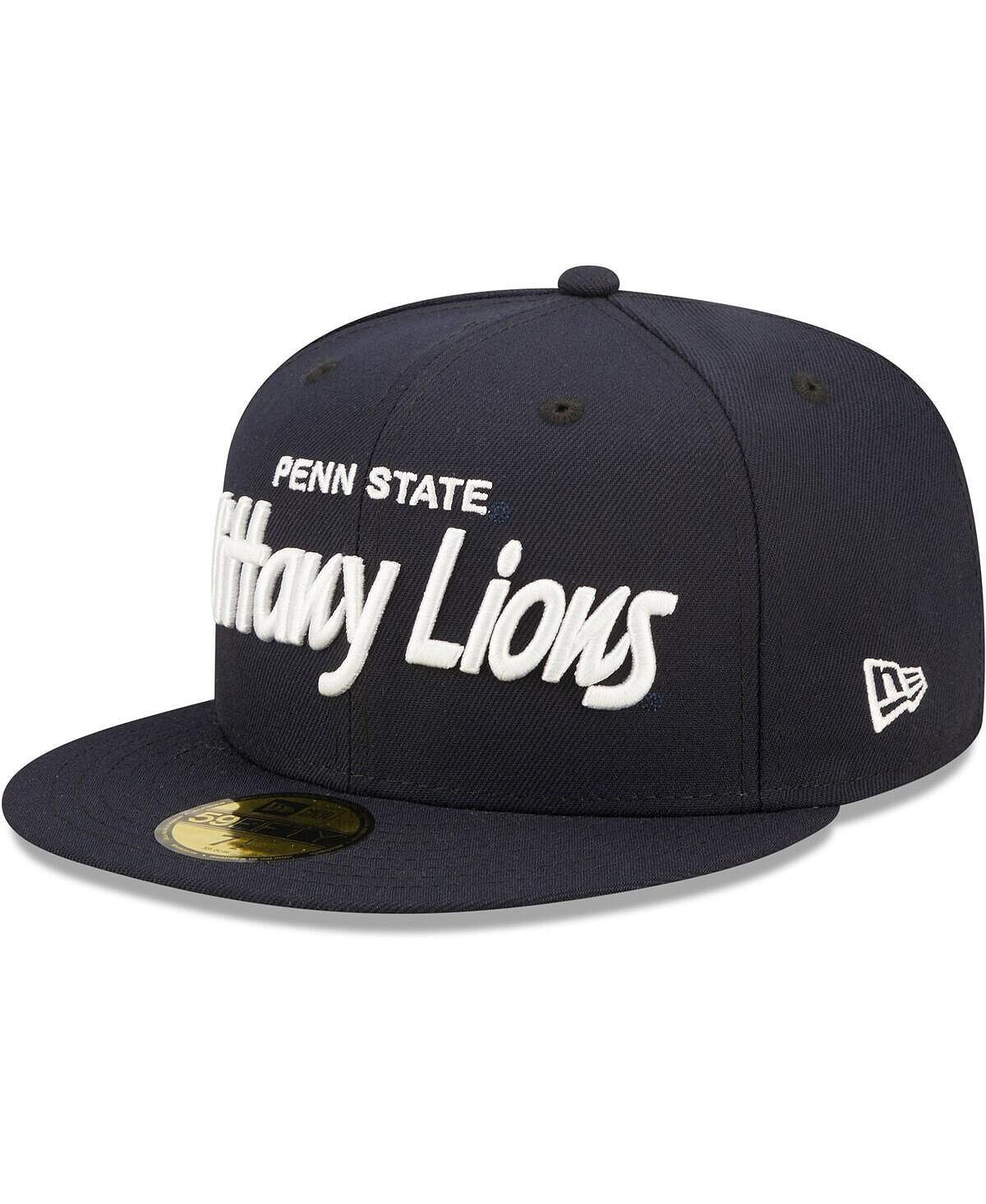 Мужская темно-синяя приталенная шляпа Penn State Nittany Lions Griswold 59FIFTY New Era
Мужская темно-синяя приталенная шляпа Penn State Nittany Lions Griswold 59FIFTY New Era