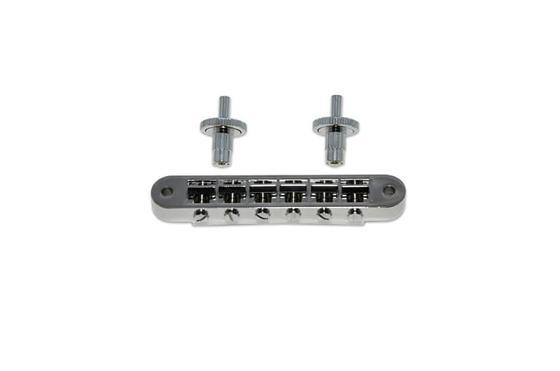 Бридж Nashville Tune O'Matic с оборудованием для США Gibson - CHROME Allparts GB-0541-010
Бридж Nashville Tune O'Matic с оборудованием для США Gibson - CHROME Allparts GB-0541-010