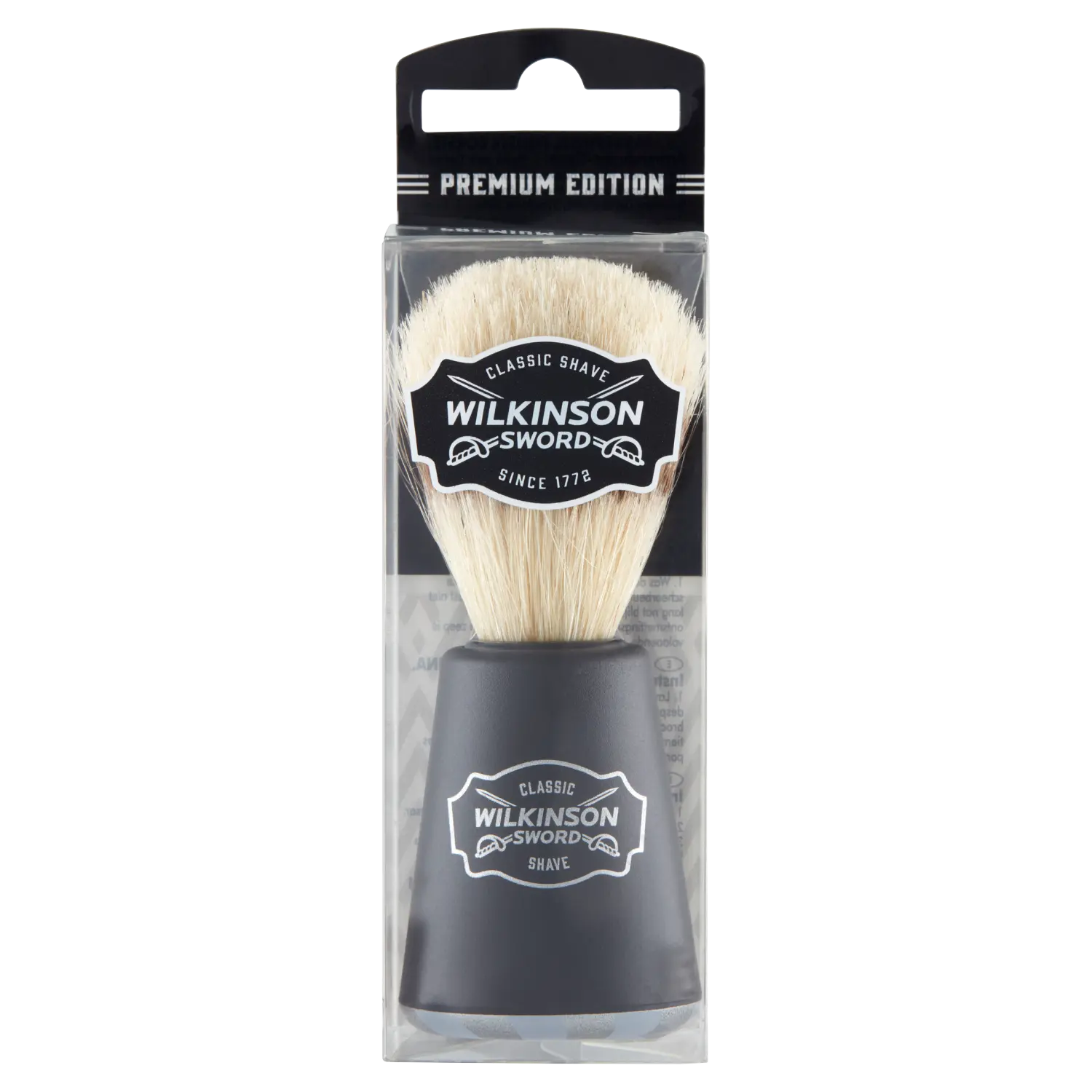 Wilkinson Sword Premium Classic кисточка для бритья, 1 шт.
Wilkinson Sword Premium Classic кисточка для бритья, 1 шт.