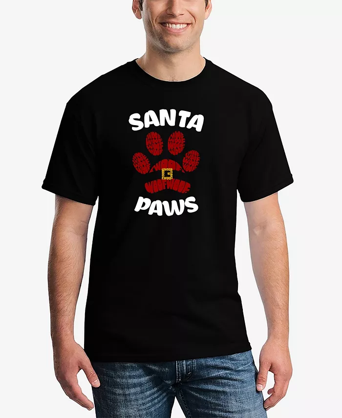Мужская футболка Santa Paws с принтом LA Pop Art, черный
Мужская футболка Santa Paws с принтом LA Pop Art, черный