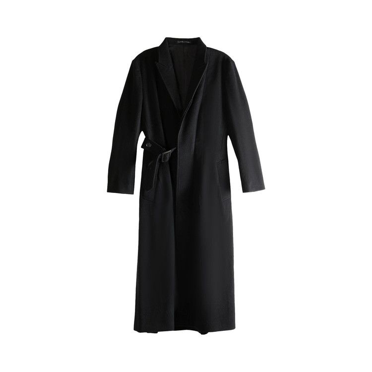 Пальто Yohji Yamamoto Waist Belt D Coat, Black
Пальто Yohji Yamamoto Waist Belt D Coat, Black