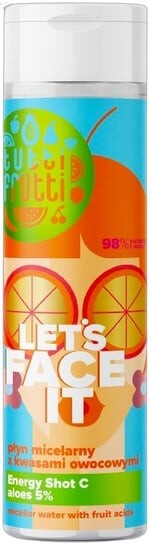 Мицеллярная жидкость с фруктовыми кислотами, 200 мл Farmona, Tutti Frutti Let's Face It
Мицеллярная жидкость с фруктовыми кислотами, 200 мл Farmona, Tutti Frutti Let's Face It