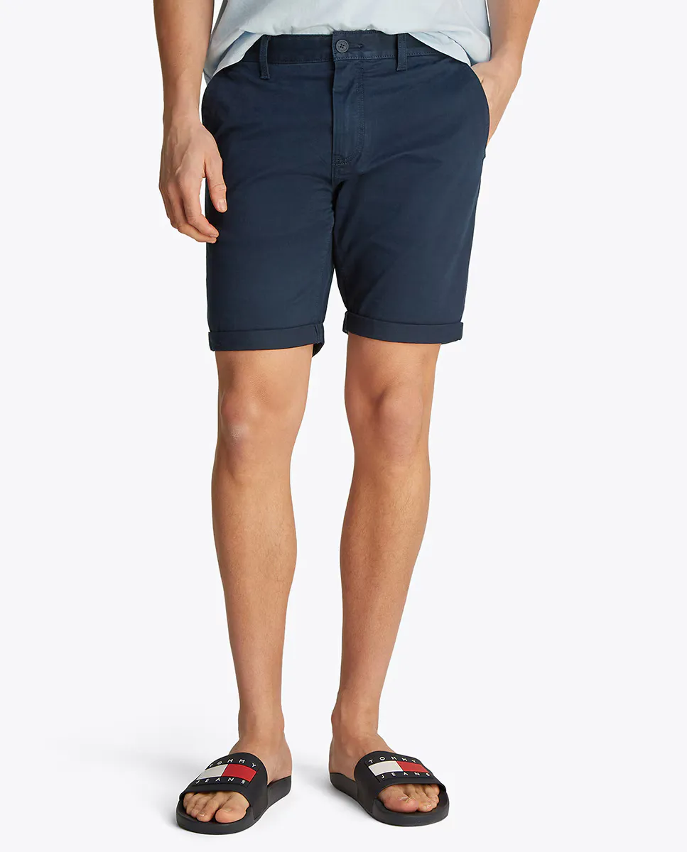 Мужские шорты в стиле чинос, облегающие Tommy Jeans, темно-синий
Мужские шорты в стиле чинос, облегающие Tommy Jeans, темно-синий