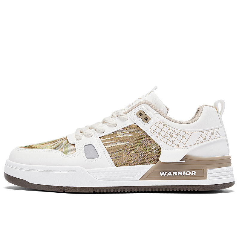 WARRIOR Легкие, амортизирующие, низкие, мужские, кроссовки для скейтбординга, бежево-коричневые
WARRIOR Легкие, амортизирующие, низкие, мужские, кроссовки для скейтбординга, бежево-коричневые