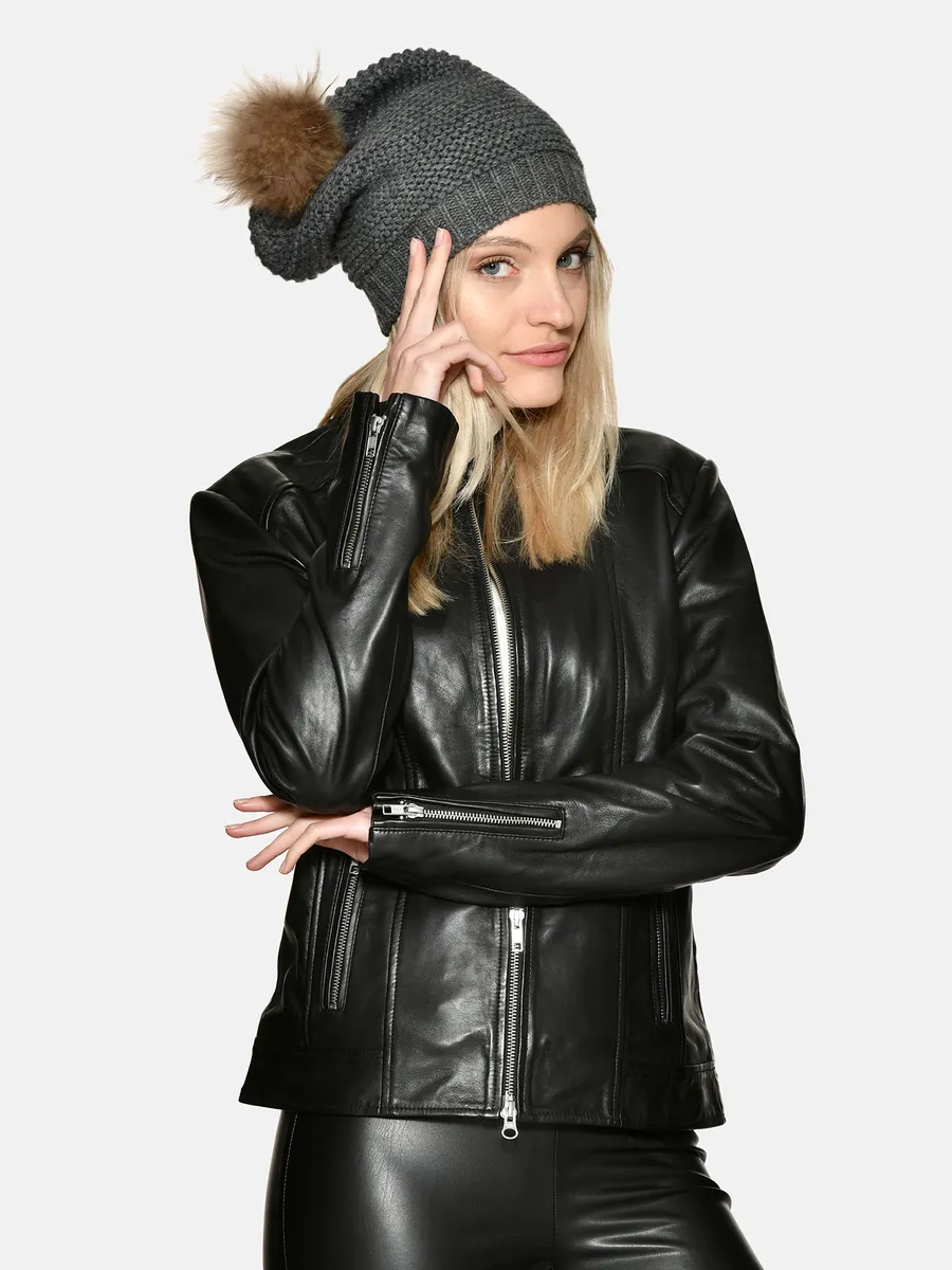 Кожаная куртка JCC "31024025", черный
Кожаная куртка JCC "31024025", черный