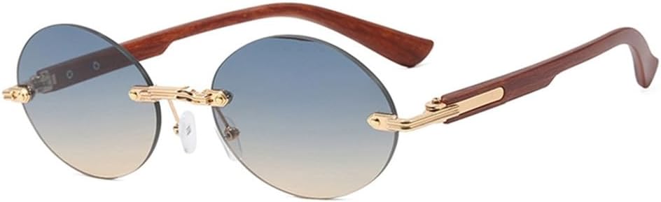 Солнцезащитные очки UV400 с защитой от УФ-излучения - безрамочные, овальные, с металлическим градиентом цвета, для женщин и мужчин, для бега и занятий спортом на открытом воздухе UYPTK, S060-c7
Солнцезащитные очки UV400 с защитой от УФ-излучения - безрамочные, овальные, с металлическим градиентом цвета, для женщин и мужчин, для бега и занятий спортом на открытом воздухе UYPTK, S060-c7