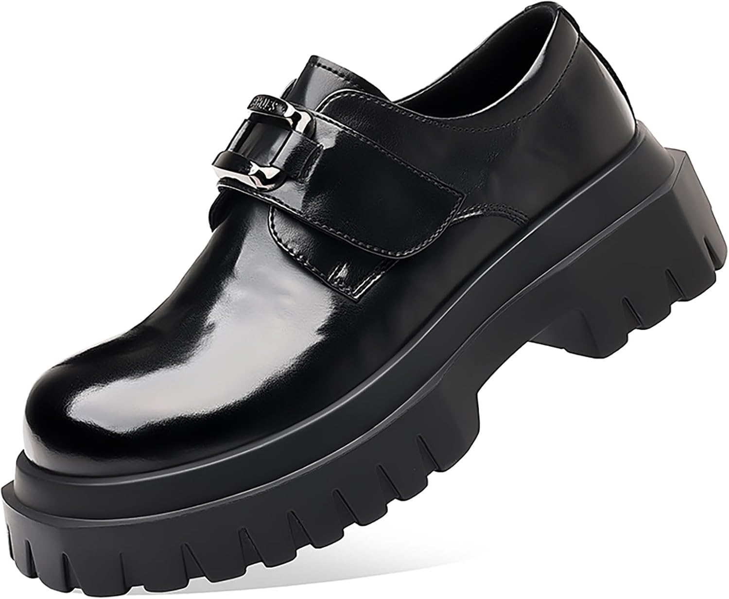 Мужские кожаные оксфорды на платформе с широким каблуком, регулируемыми липучками, классическим круглым носком, комфортной нескользящей подошвой, деловые туфли на подъем с мягкой подошвой, повседневные дерби Qeosnbx, черный
Мужские кожаные оксфорды на платформе с широким каблуком, регулируемыми липучками, классическим круглым носком, комфортной нескользящей подошвой, деловые туфли на подъем с мягкой подошвой, повседневные дерби Qeosnbx, черный
