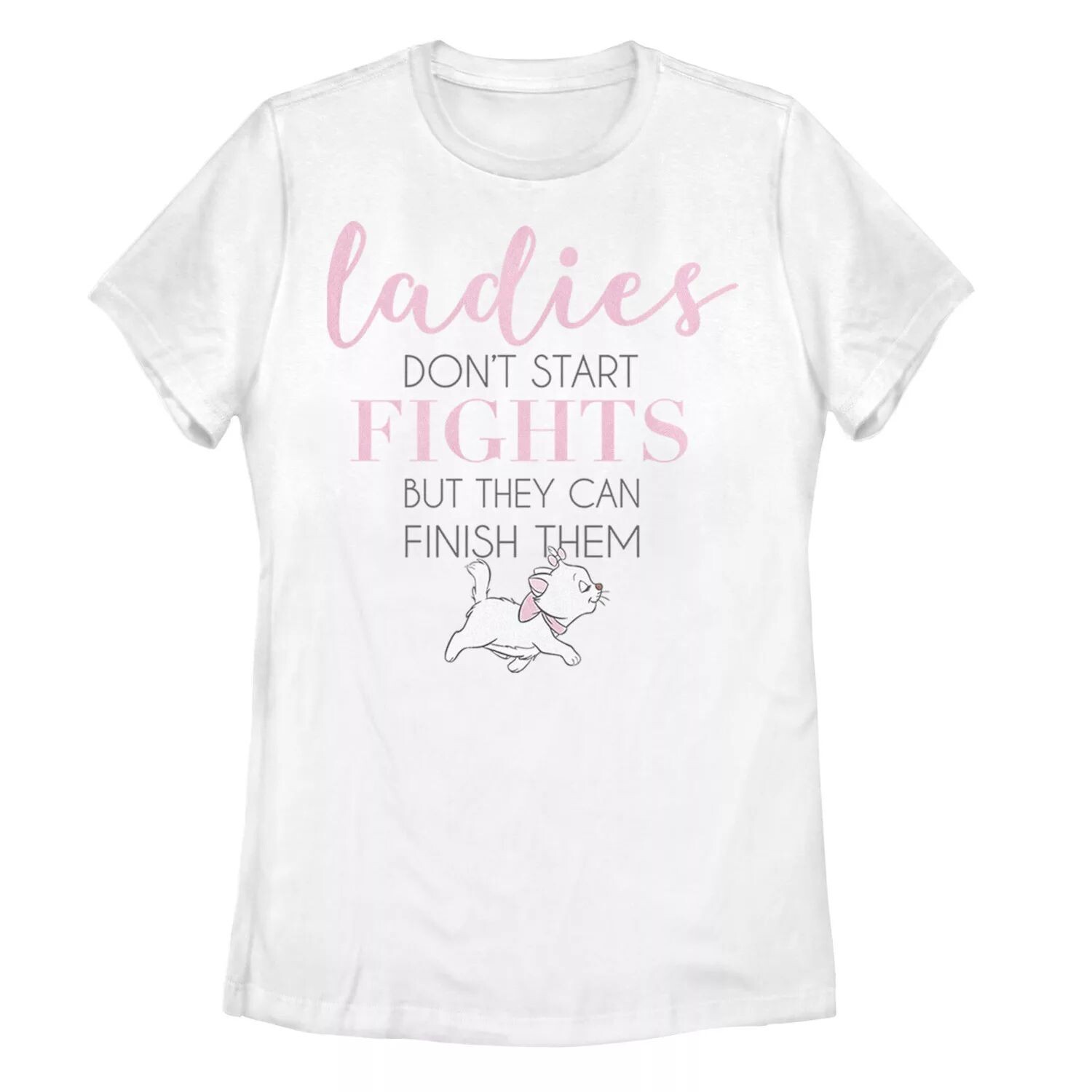 Футболка для юниоров Disney's The Aristocats Marie Ladies Don't Start Fights Licensed Character
Футболка для юниоров Disney's The Aristocats Marie Ladies Don't Start Fights Licensed Character