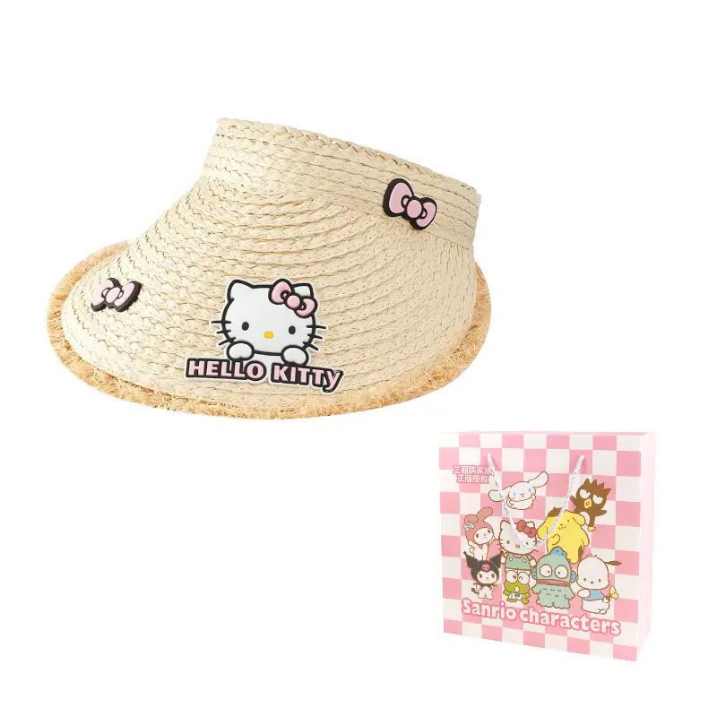 Соломенные плетеные шляпы и кепки unisex Sanrio
Соломенные плетеные шляпы и кепки unisex Sanrio