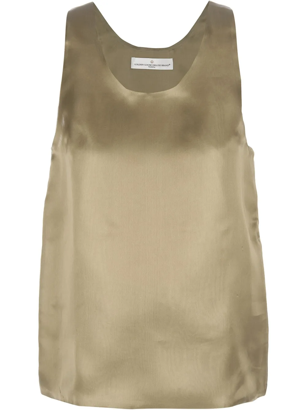 Топ без рукавов GOLDEN GOOSE, зеленый
Топ без рукавов GOLDEN GOOSE, зеленый