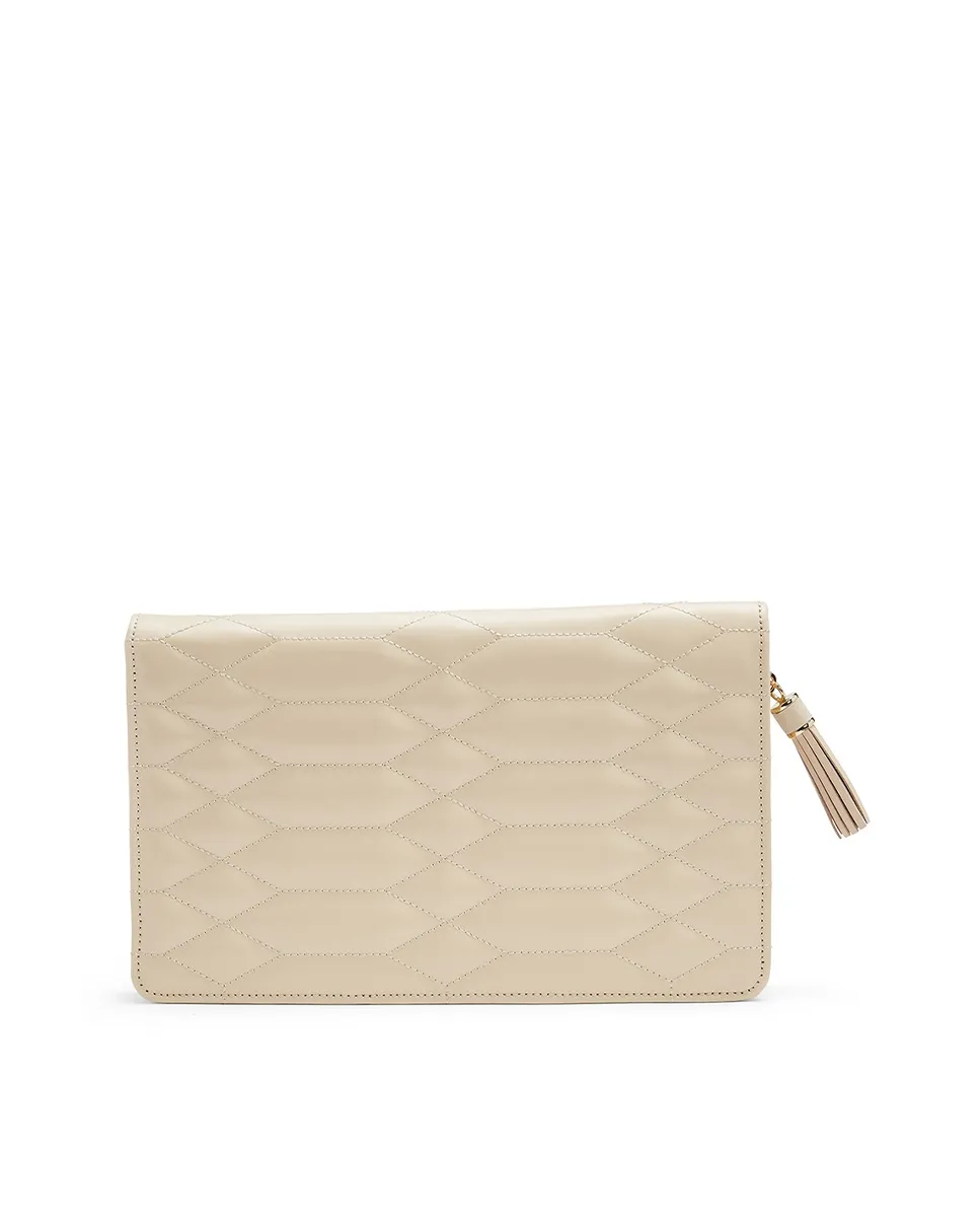 Дорожный кошелек-шкатулка Каролин кремового цвета на молнии Wolf, кремовый
Дорожный кошелек-шкатулка Каролин кремового цвета на молнии Wolf, кремовый