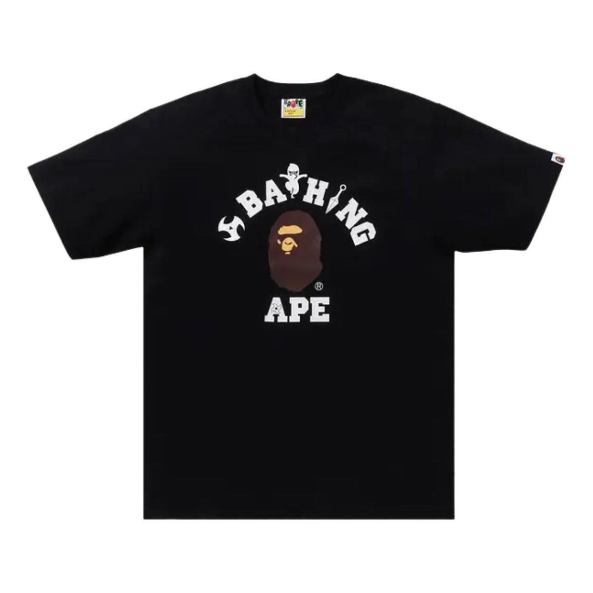 Футболка A Bathing Ape Ninja College Tee, черная
Футболка A Bathing Ape Ninja College Tee, черная