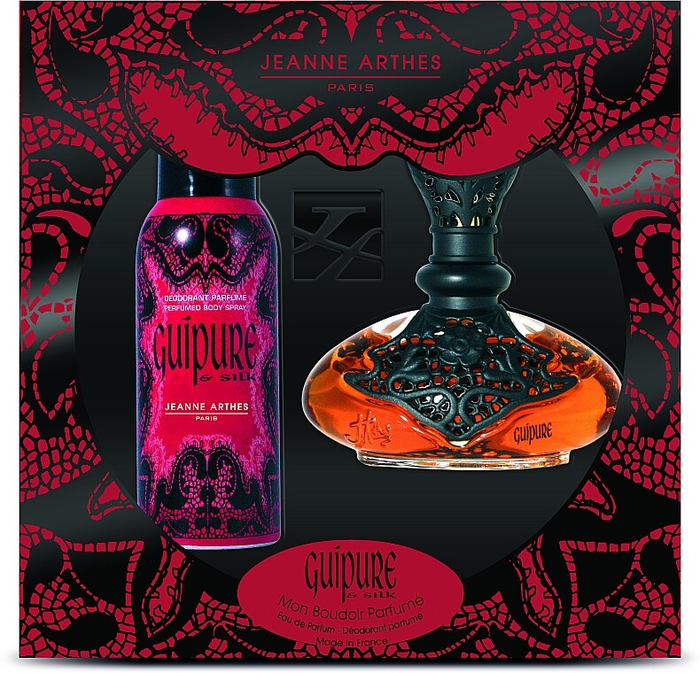 Парфюмерный набор Jeanne Arthes Guipure & Silk
Парфюмерный набор Jeanne Arthes Guipure & Silk