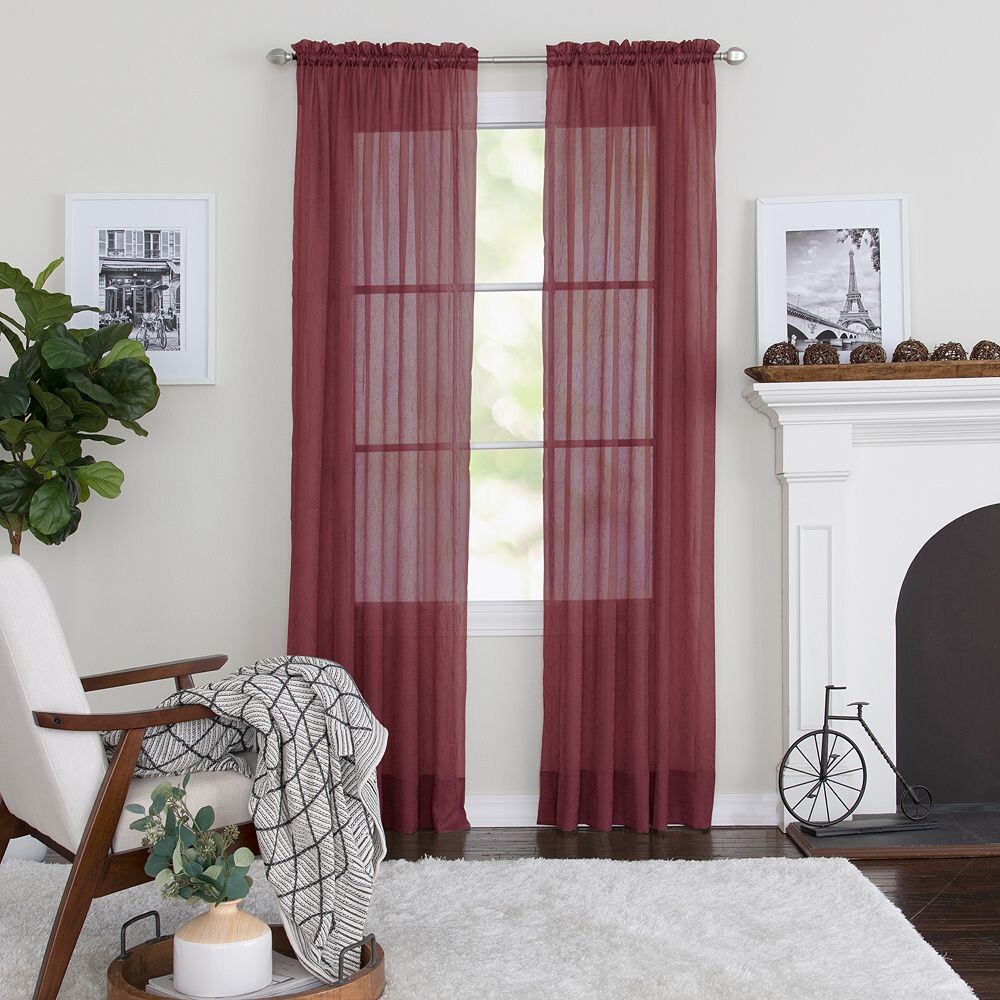Шторы Miller Preston Rod Pocket, 1-панельная оконная занавеска Miller Curtains, цвет Merlot
Шторы Miller Preston Rod Pocket, 1-панельная оконная занавеска Miller Curtains, цвет Merlot