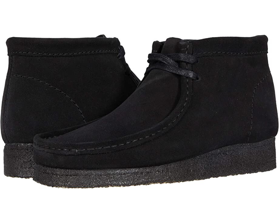 Ботинки Wallabee Boot Clarks, черный
Ботинки Wallabee Boot Clarks, черный