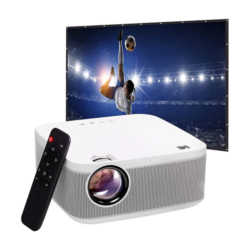 Проектор Kodak FLIK X10 FHD, Projector Kit, 150 ANSI лм, белый 
Проектор Kodak FLIK X10 FHD, Projector Kit, 150 ANSI лм, белый