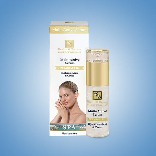Мультиактивная сыворотка с гиалуроновой кислотой и икрой, 40 мл H&B
Мультиактивная сыворотка с гиалуроновой кислотой и икрой, 40 мл H&B