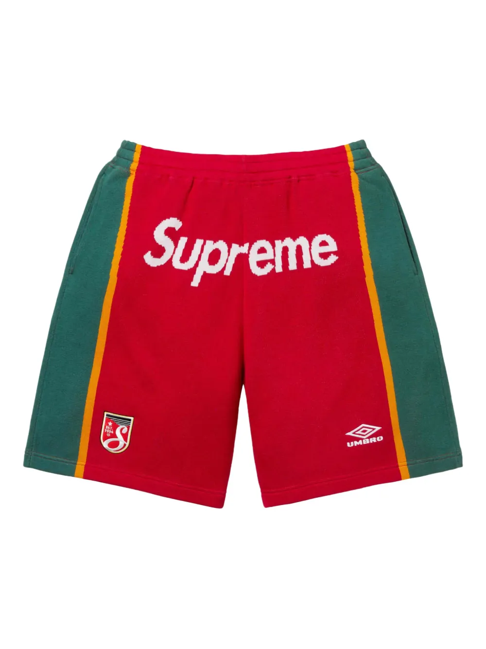 Шорты Knit Soccer SS25 - Red из коллаборации с Umbro Supreme, красный
Шорты Knit Soccer SS25 - Red из коллаборации с Umbro Supreme, красный