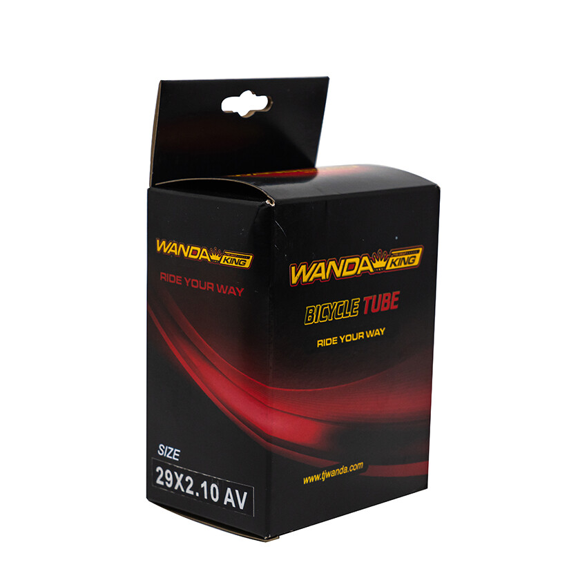 Велосипедная камера Wanda 29х2.10 AV 33 mm, черный
Велосипедная камера Wanda 29х2.10 AV 33 mm, черный