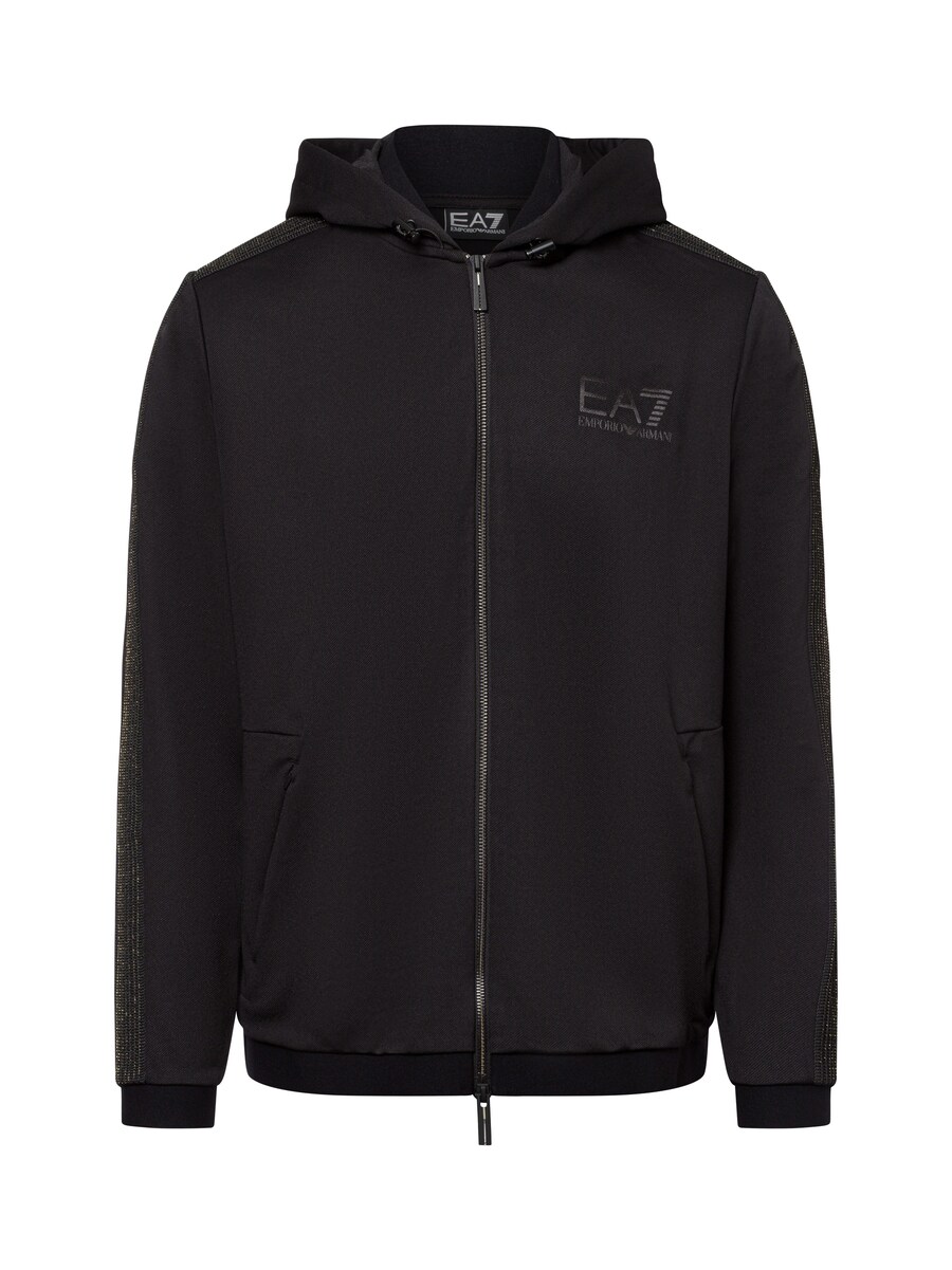 Толстовка с капюшоном на молнии EA7 Emporio Armani, черный
Толстовка с капюшоном на молнии EA7 Emporio Armani, черный