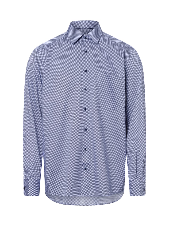 Рубашка Eterna, цвет hellblau marine
Рубашка Eterna, цвет hellblau marine