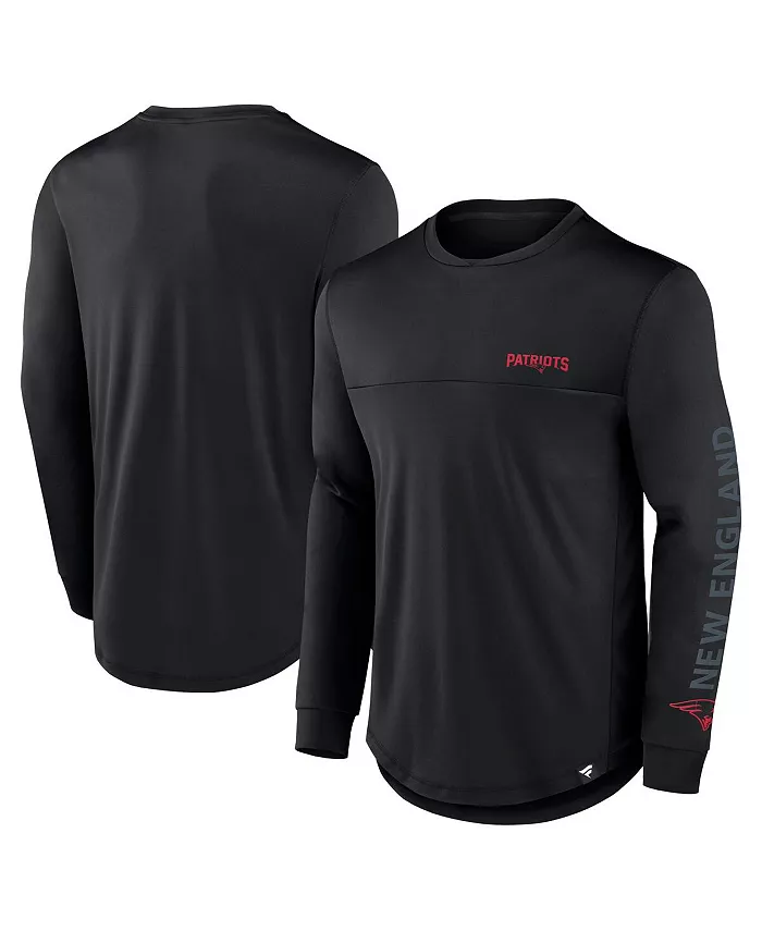 Мужская черная футболка с длинным рукавом New England Patriots Blackout Fanatics
Мужская черная футболка с длинным рукавом New England Patriots Blackout Fanatics