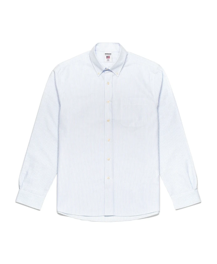 Рубашка с двумя пуговицами Sebago, синий
Рубашка с двумя пуговицами Sebago, синий