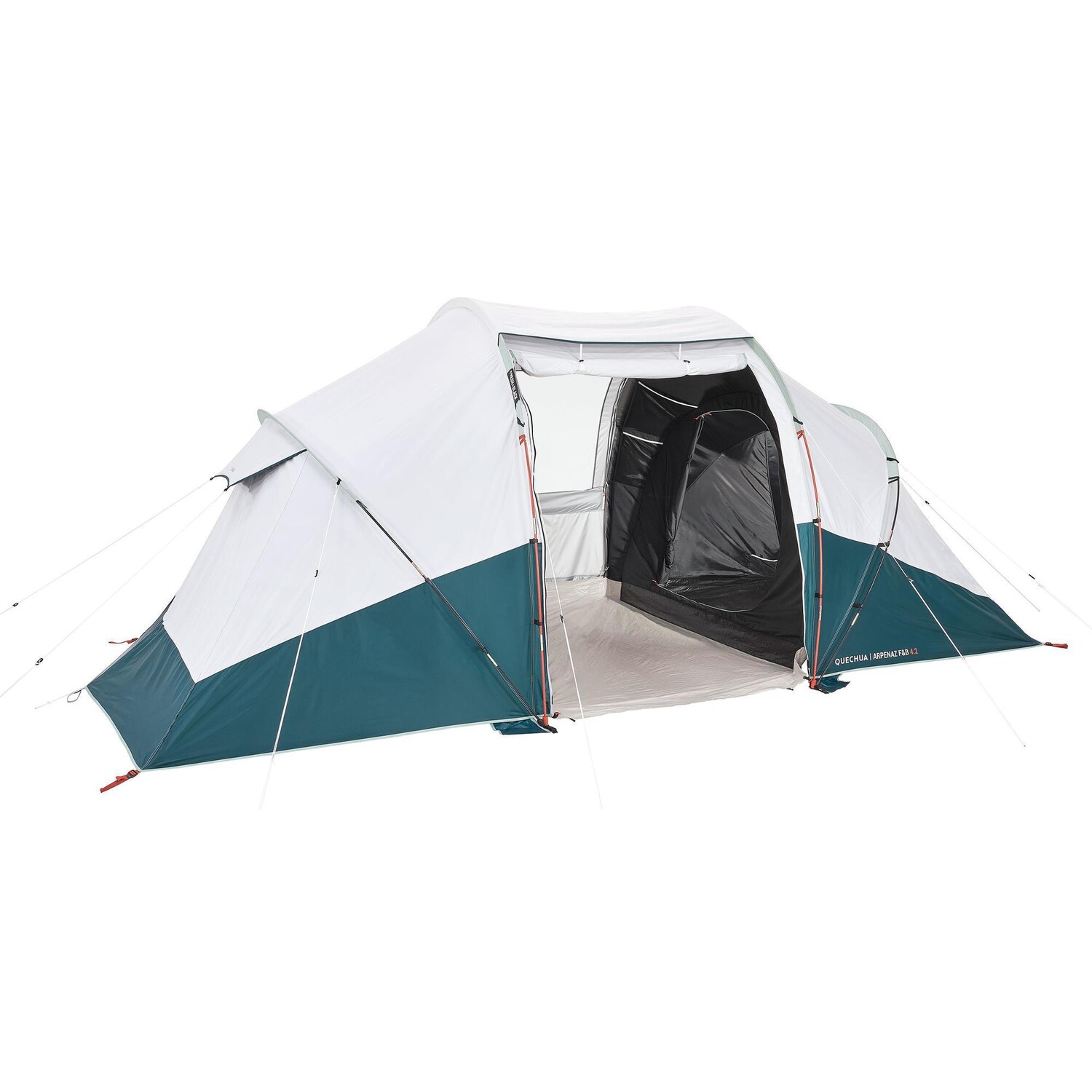 Палатка для кемпинга Quechua Fresh & Black Arpenaz 4.2 4-х местная, белый/синий 
Палатка для кемпинга Quechua Fresh & Black Arpenaz 4.2 4-х местная, белый/синий