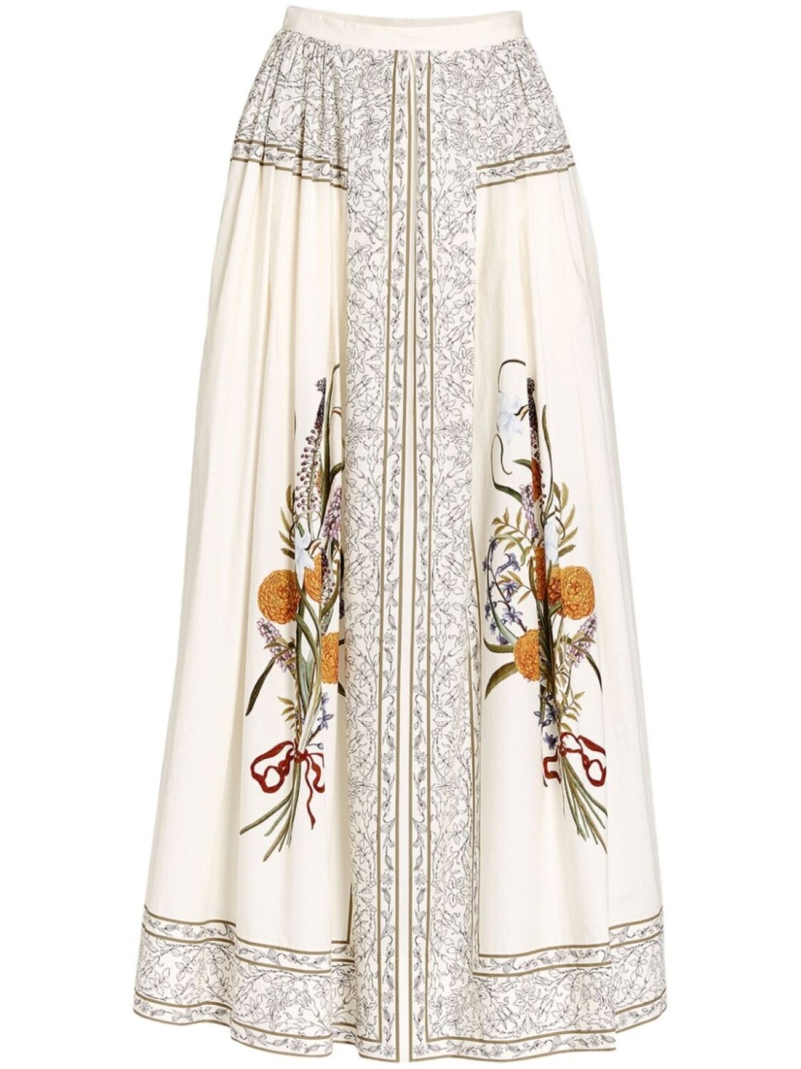 Юбка из поплина с принтом Giambattista Valli Marigold Bouquets, белый
Юбка из поплина с принтом Giambattista Valli Marigold Bouquets, белый