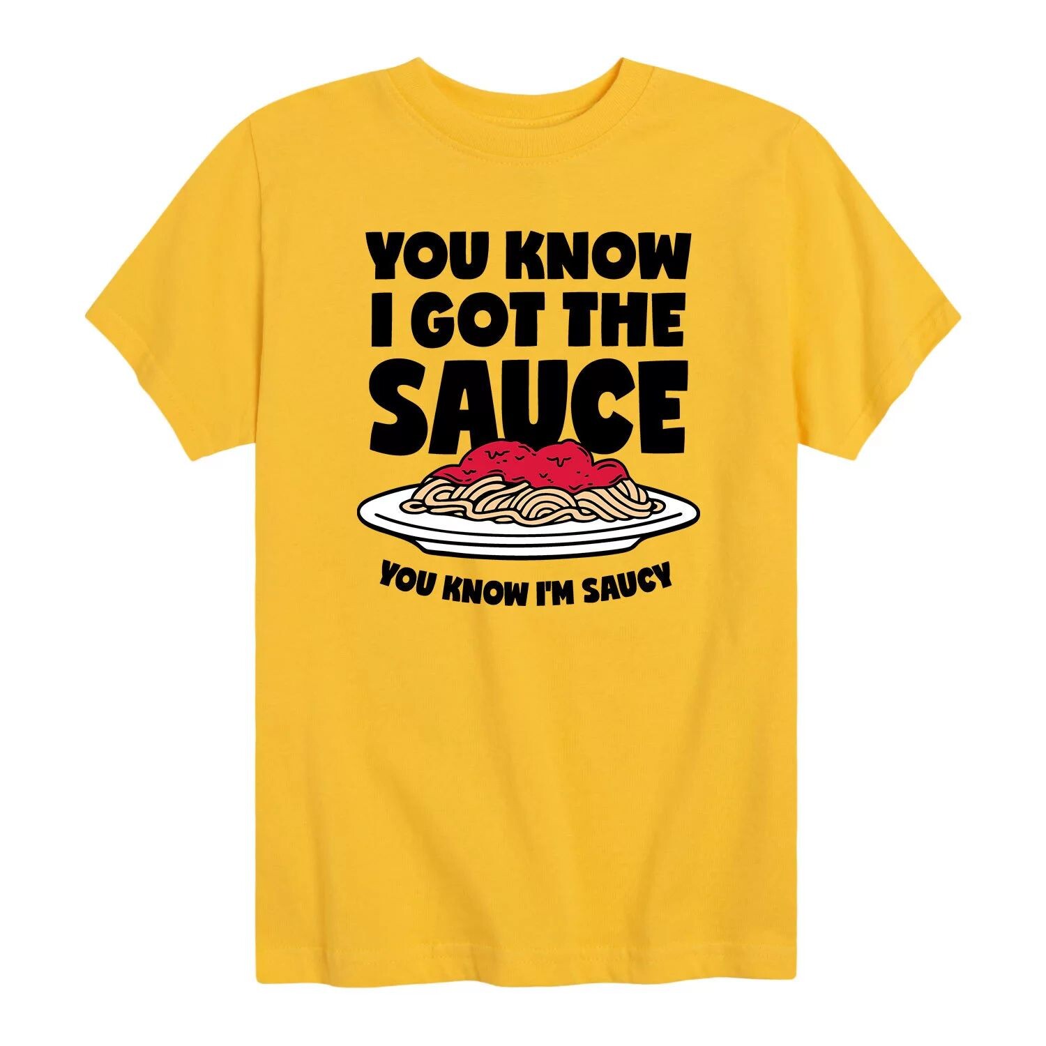Футболка I Got The Sauce с рисунком для мальчиков 8–20 лет Licensed Character, желтый
Футболка I Got The Sauce с рисунком для мальчиков 8–20 лет Licensed Character, желтый