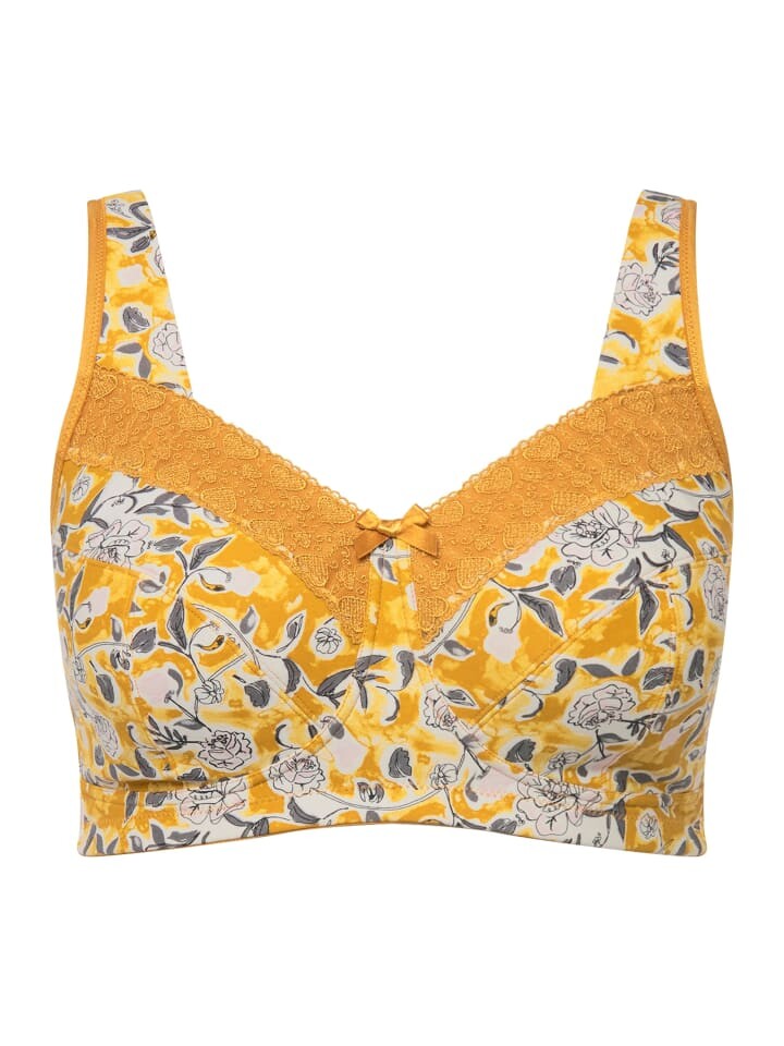 Бюстгальтер на косточках Ulla Popken Entlastungs BH, цвет senfgelb
Бюстгальтер на косточках Ulla Popken Entlastungs BH, цвет senfgelb