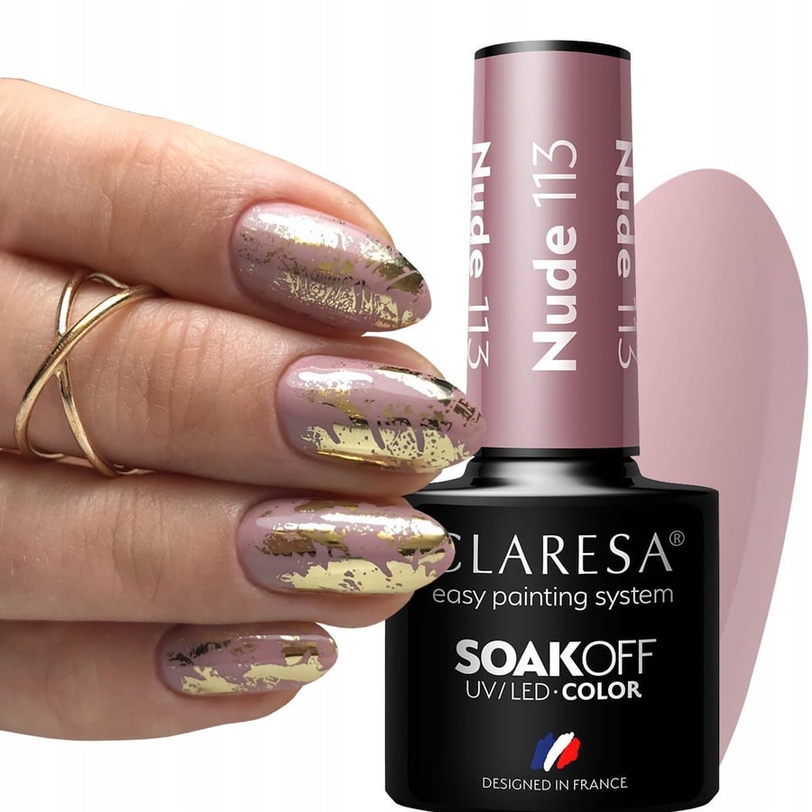 Claresa Nude 113 Гибридный лак УФ/светодиодный гибридный бежевый Puderek
Claresa Nude 113 Гибридный лак УФ/светодиодный гибридный бежевый Puderek