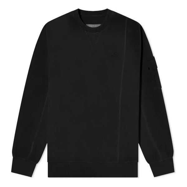 Толстовка essential compass pocket crew sweatshirt 'black' A-Cold-Wall*, черный 
Толстовка essential compass pocket crew sweatshirt 'black' A-Cold-Wall*, черный