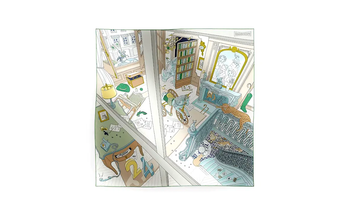 Шёлковый платок HERMES Мультиколор
Шёлковый платок HERMES Мультиколор