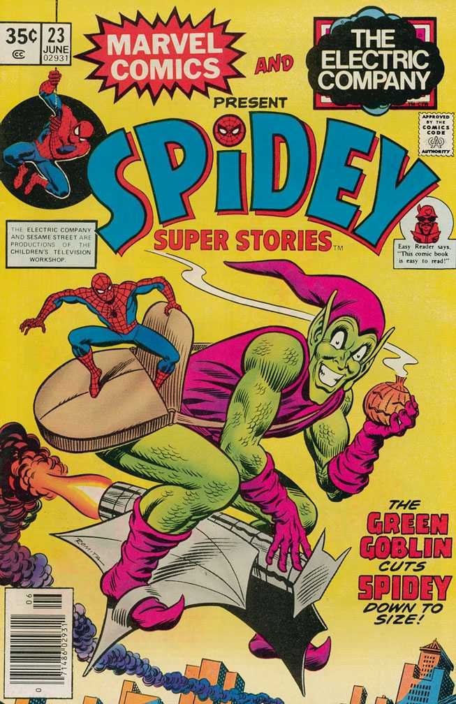 Spidey Super Stories #23 (June 1977) The Electric Company (Marvel)
Spidey Super Stories #23 (June 1977) The Electric Company (Marvel)