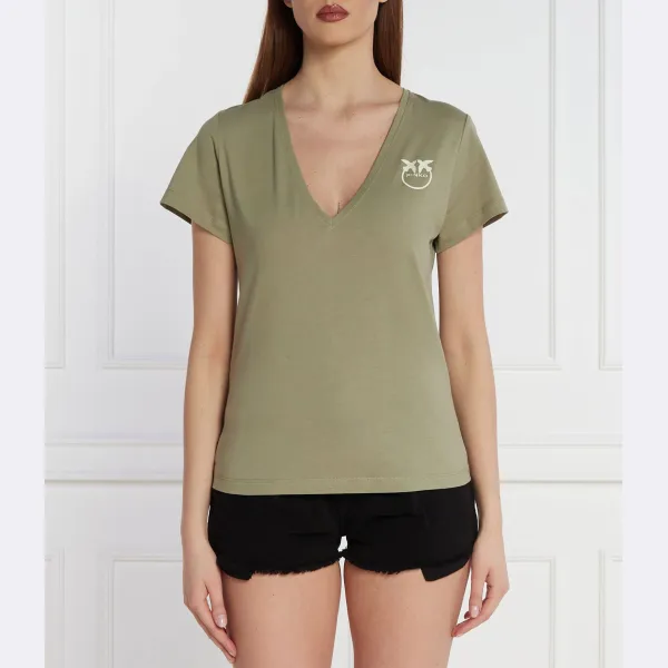 Футболка стандартного кроя Pinko, зеленый
Футболка стандартного кроя Pinko, зеленый