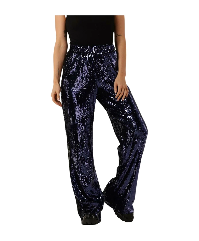 Расклешенные брюки с пайетками Colourful Rebel, синий
Расклешенные брюки с пайетками Colourful Rebel, синий