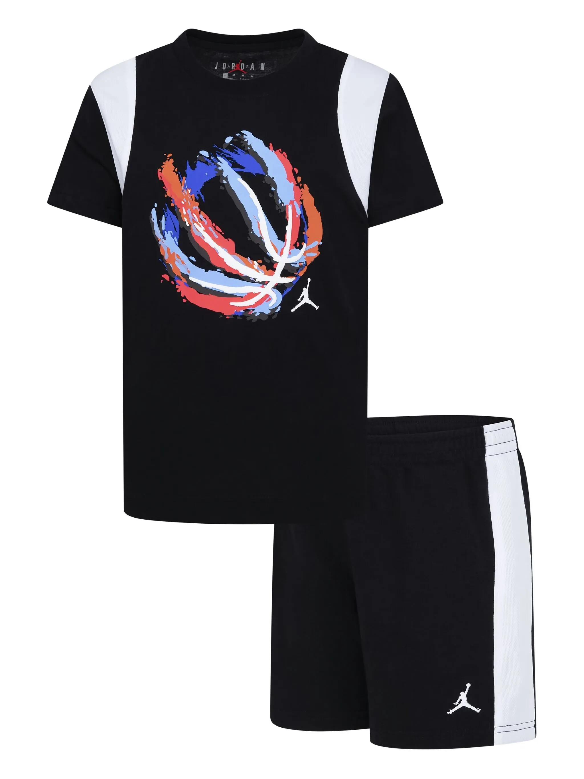 Комплект из топа и шортов с принтом Jordan Kids, черный
Комплект из топа и шортов с принтом Jordan Kids, черный