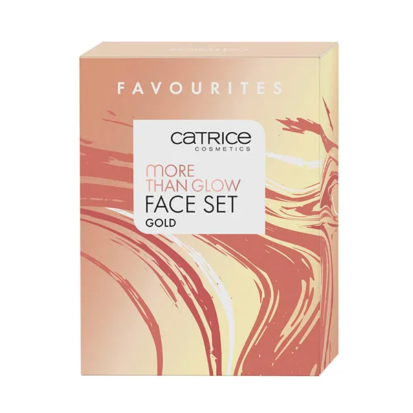 Набор для макияжа More Than Glow Face Set Catrice, цвет gold 
Набор для макияжа More Than Glow Face Set Catrice, цвет gold