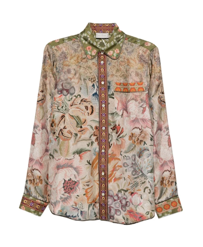 Рубашка с длинными рукавами и цветочным узором Pierre-Louis Mascia, мультиколор
Рубашка с длинными рукавами и цветочным узором Pierre-Louis Mascia, мультиколор
