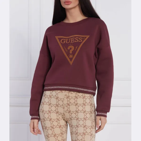 Толстовка Roxi стандартного кроя Guess, бургунди
Толстовка Roxi стандартного кроя Guess, бургунди